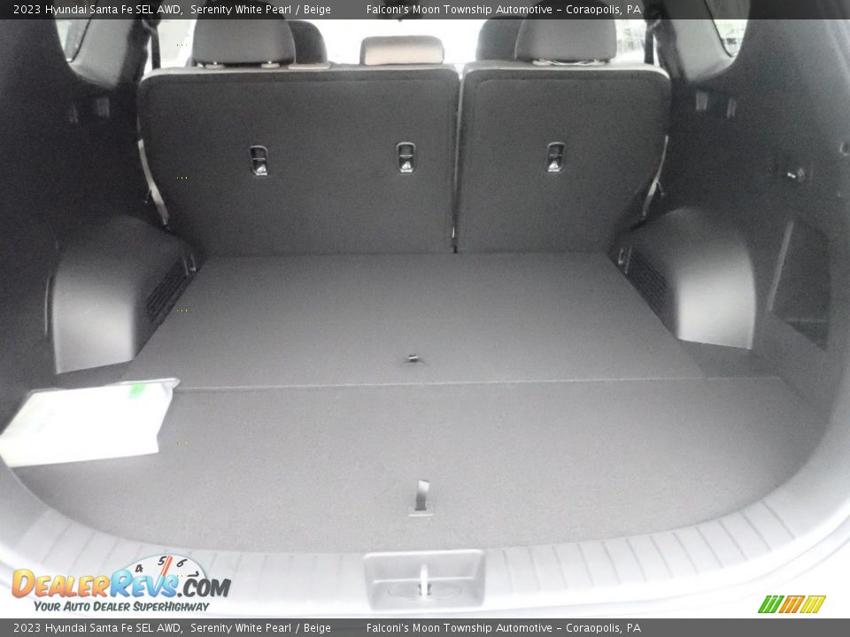 2023 Hyundai Santa Fe SEL AWD Serenity White Pearl / Beige Photo #4