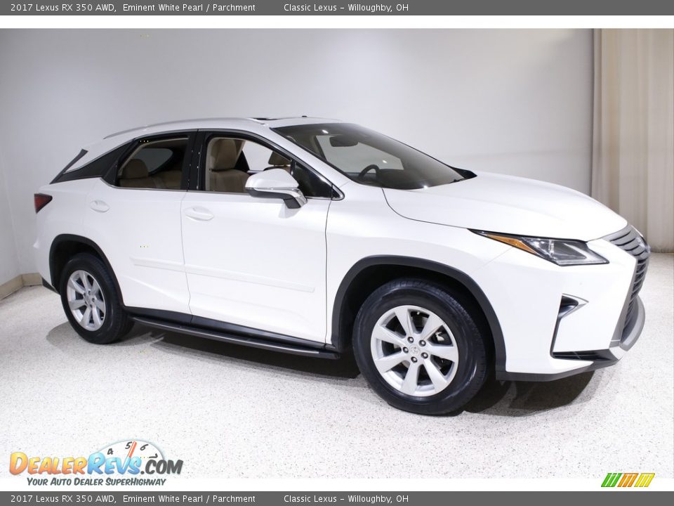 2017 Lexus RX 350 AWD Eminent White Pearl / Parchment Photo #1