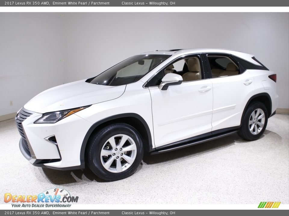 2017 Lexus RX 350 AWD Eminent White Pearl / Parchment Photo #3