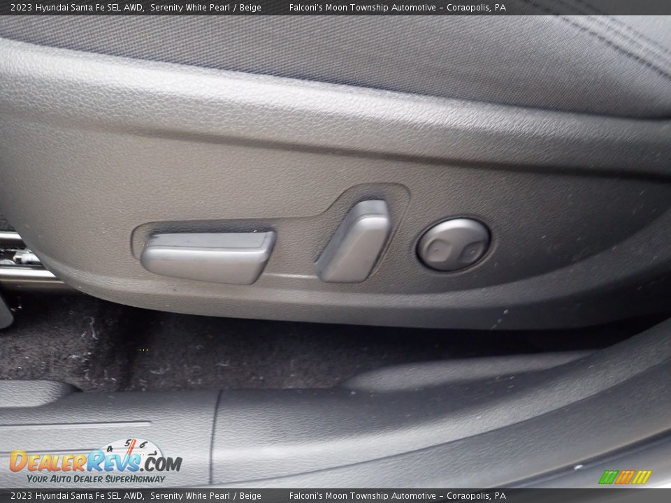 2023 Hyundai Santa Fe SEL AWD Serenity White Pearl / Beige Photo #15