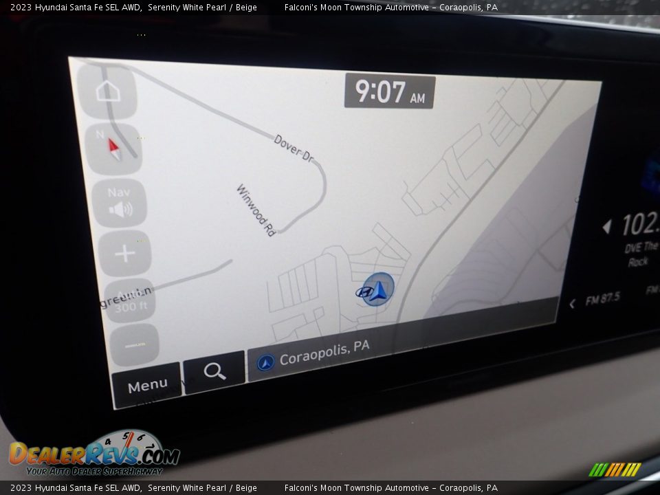 2023 Hyundai Santa Fe SEL AWD Serenity White Pearl / Beige Photo #16