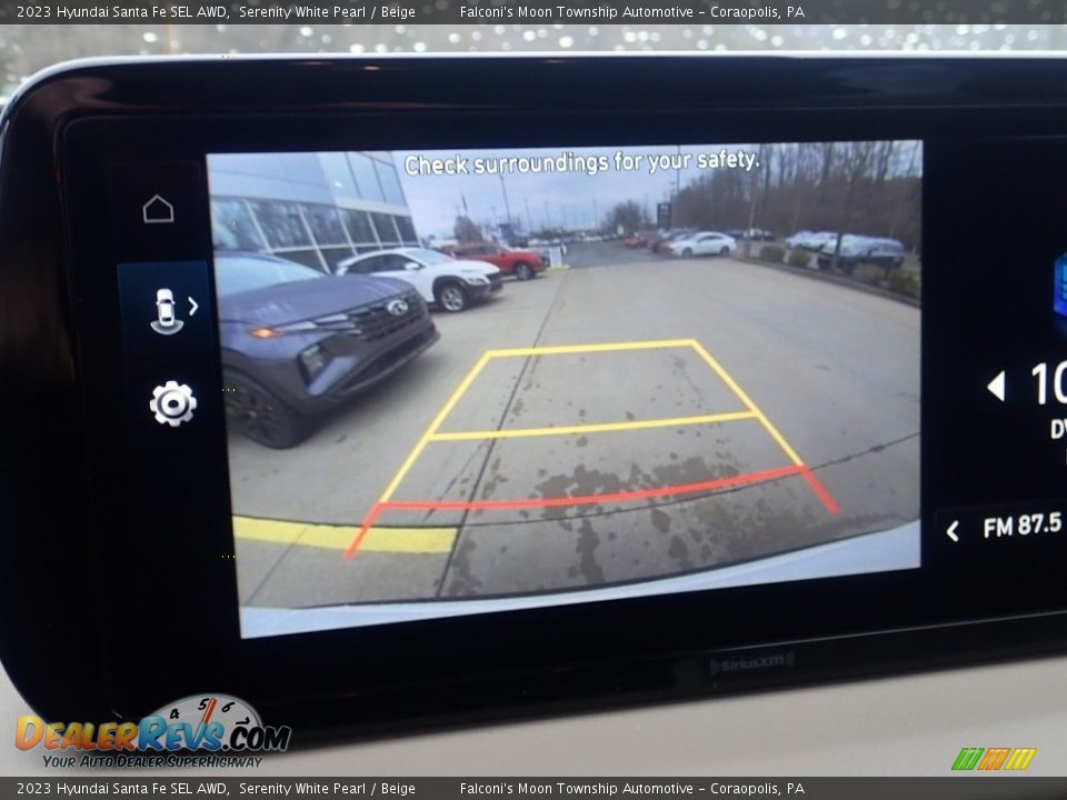 2023 Hyundai Santa Fe SEL AWD Serenity White Pearl / Beige Photo #20