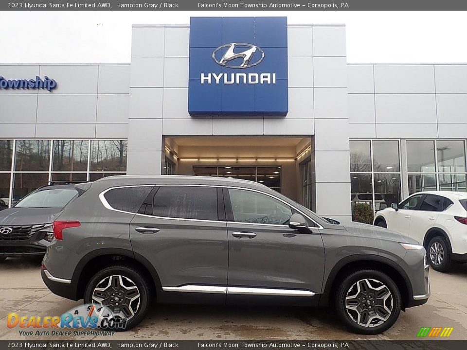 2023 Hyundai Santa Fe Limited AWD Hampton Gray / Black Photo #1