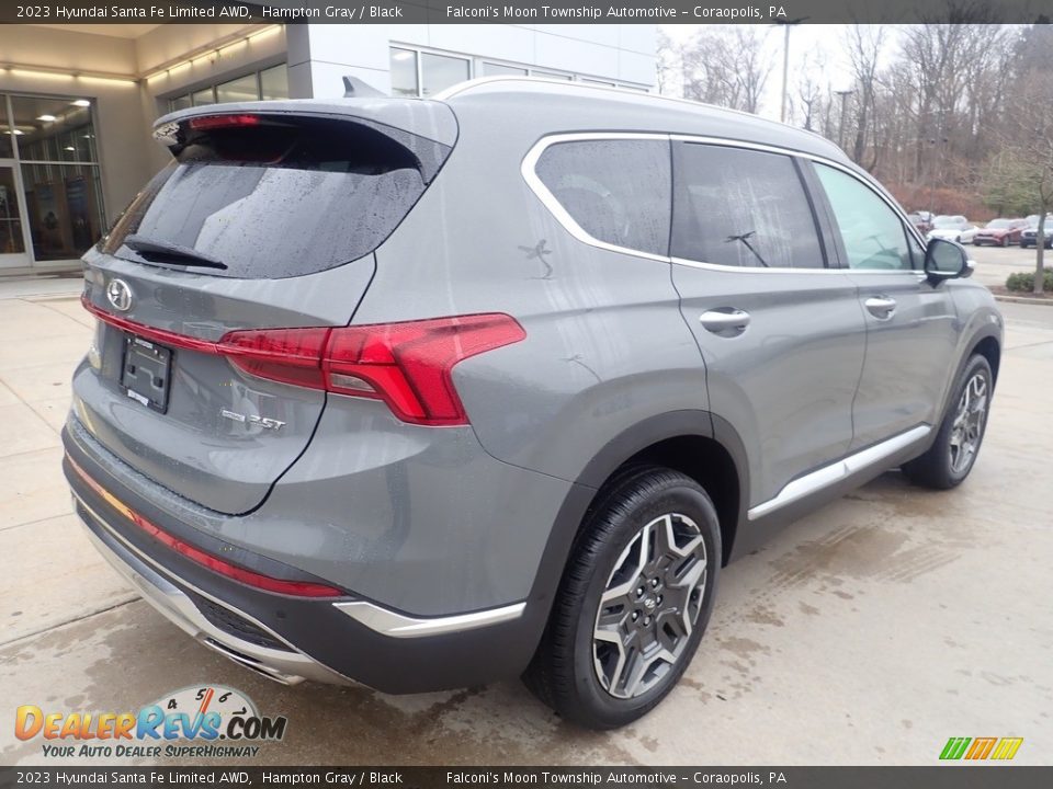 2023 Hyundai Santa Fe Limited AWD Hampton Gray / Black Photo #2