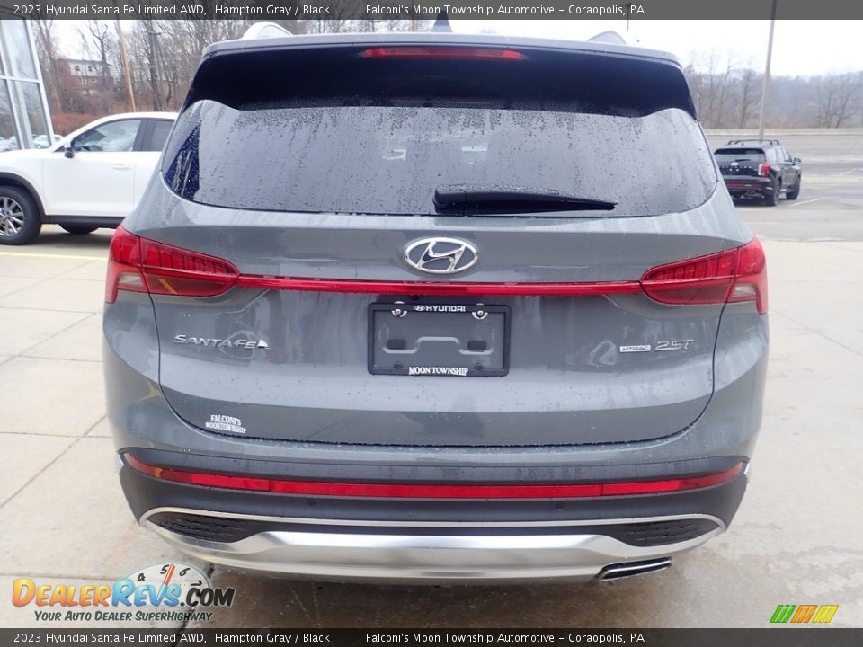 2023 Hyundai Santa Fe Limited AWD Hampton Gray / Black Photo #3