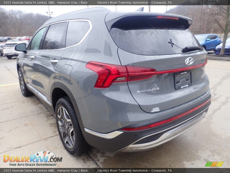 2023 Hyundai Santa Fe Limited AWD Hampton Gray / Black Photo #5