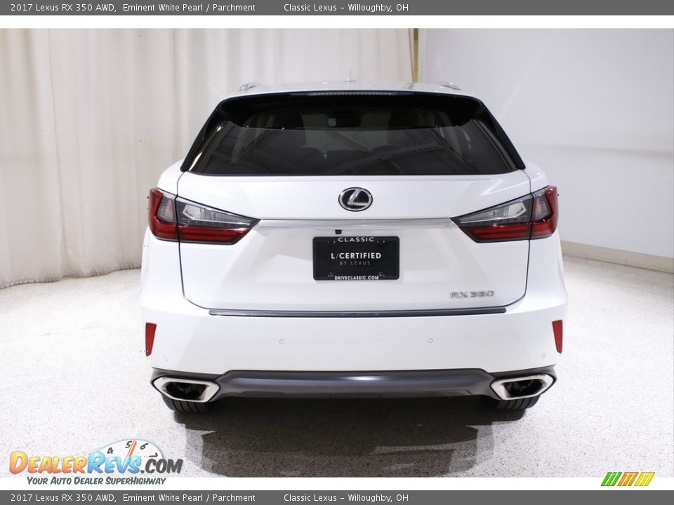 2017 Lexus RX 350 AWD Eminent White Pearl / Parchment Photo #20