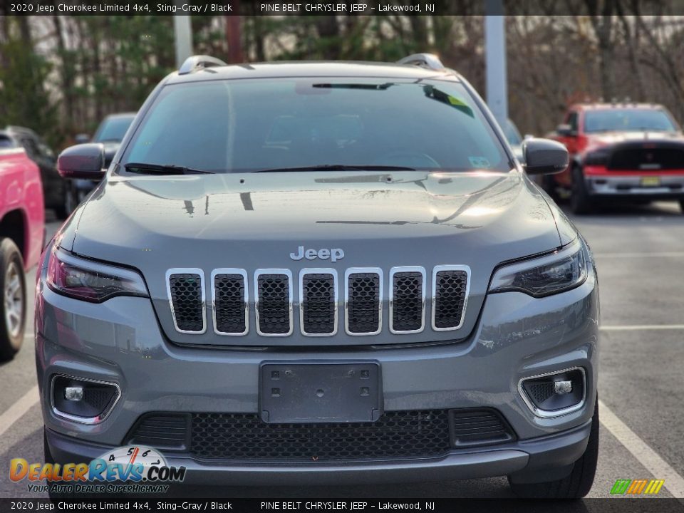 2020 Jeep Cherokee Limited 4x4 Sting-Gray / Black Photo #2