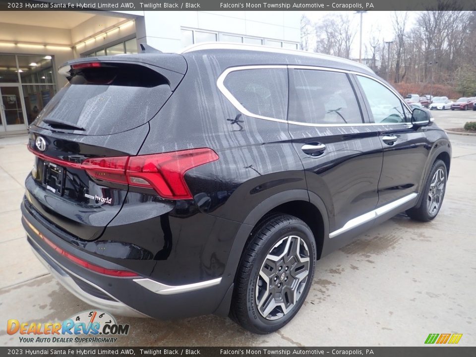 2023 Hyundai Santa Fe Hybrid Limited AWD Twilight Black / Black Photo #2