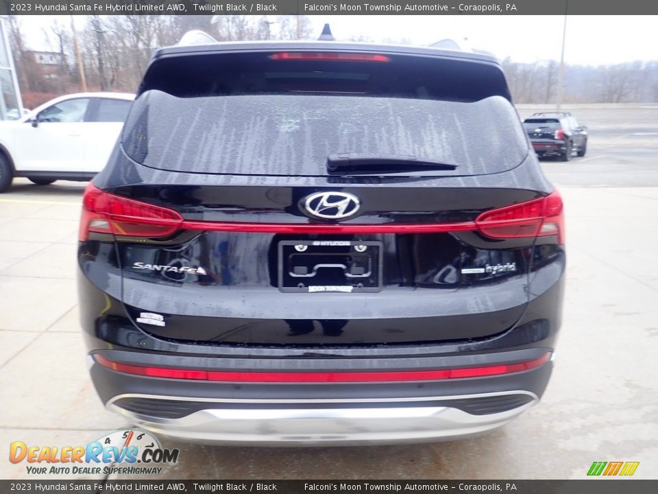 2023 Hyundai Santa Fe Hybrid Limited AWD Twilight Black / Black Photo #3