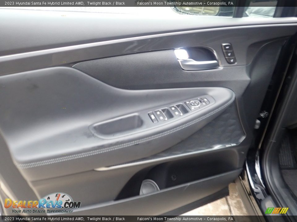 2023 Hyundai Santa Fe Hybrid Limited AWD Twilight Black / Black Photo #14