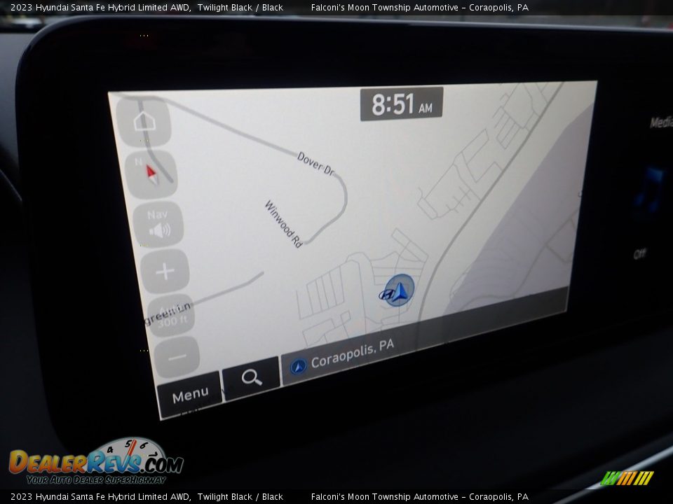 Navigation of 2023 Hyundai Santa Fe Hybrid Limited AWD Photo #16