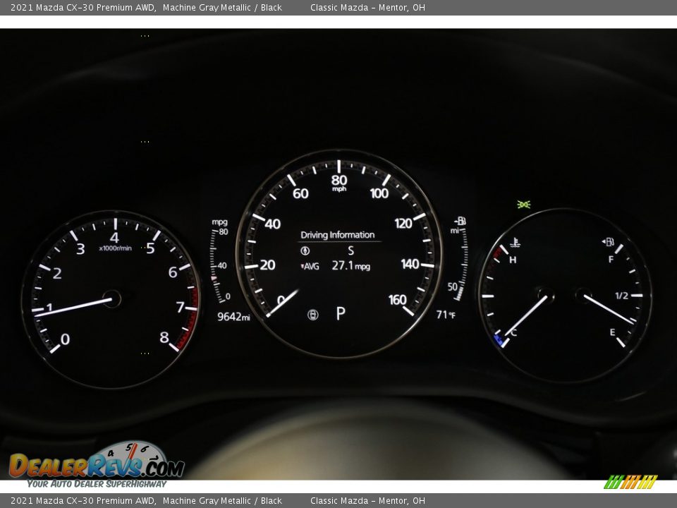 2021 Mazda CX-30 Premium AWD Machine Gray Metallic / Black Photo #8