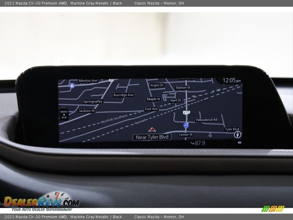 2021 Mazda CX-30 Premium AWD Machine Gray Metallic / Black Photo #12