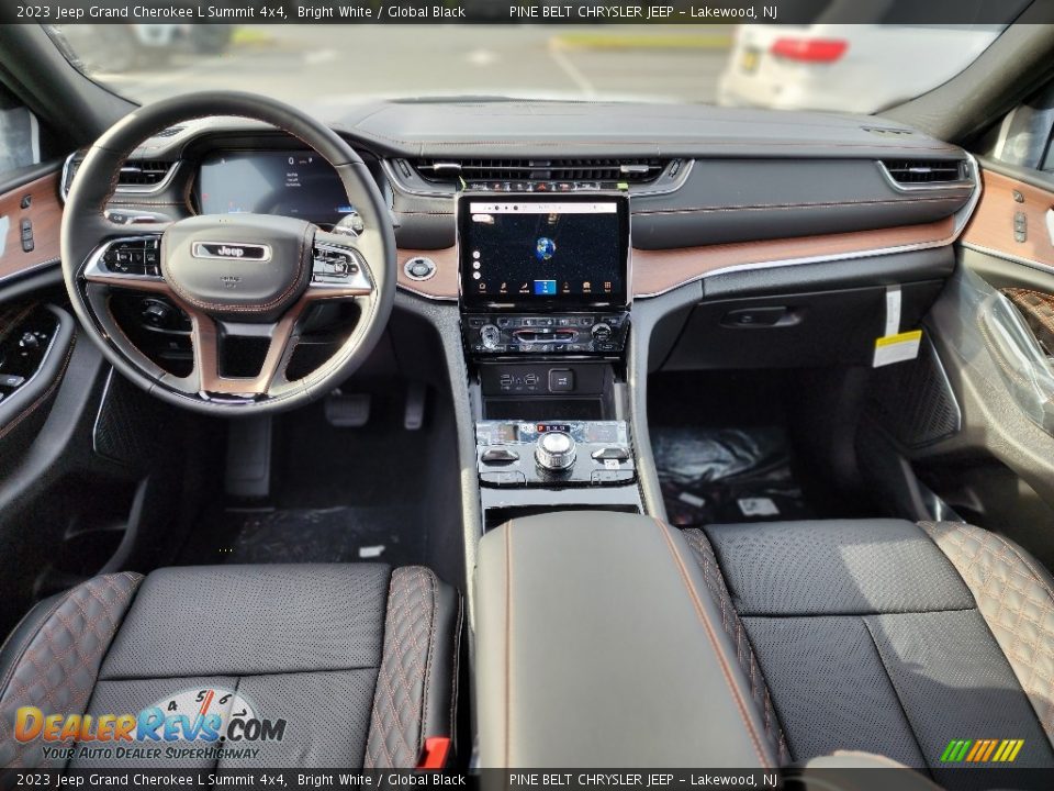 Global Black Interior - 2023 Jeep Grand Cherokee L Summit 4x4 Photo #10