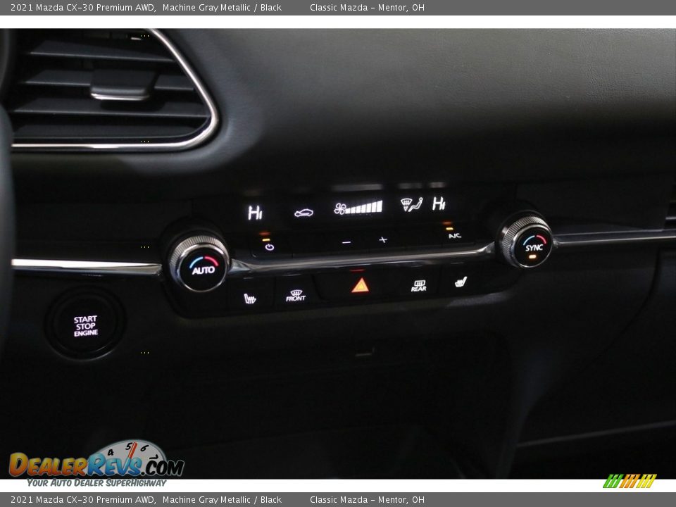 2021 Mazda CX-30 Premium AWD Machine Gray Metallic / Black Photo #14