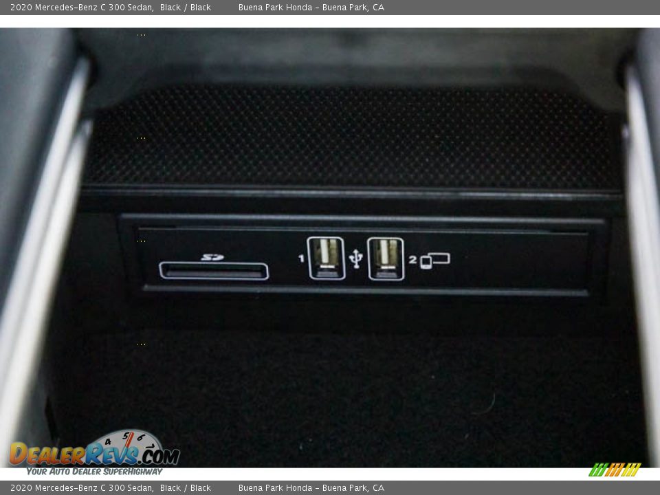 2020 Mercedes-Benz C 300 Sedan Black / Black Photo #19