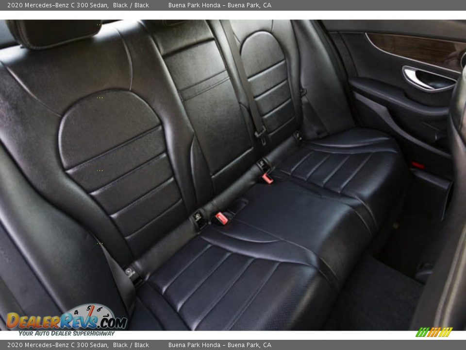 Rear Seat of 2020 Mercedes-Benz C 300 Sedan Photo #25