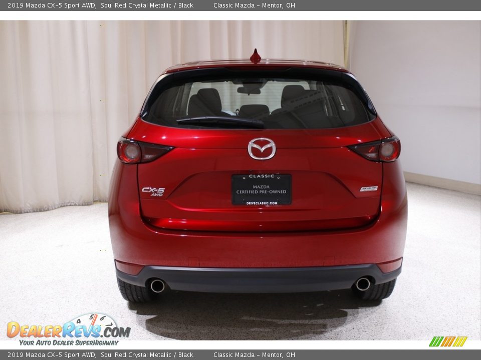 2019 Mazda CX-5 Sport AWD Soul Red Crystal Metallic / Black Photo #17