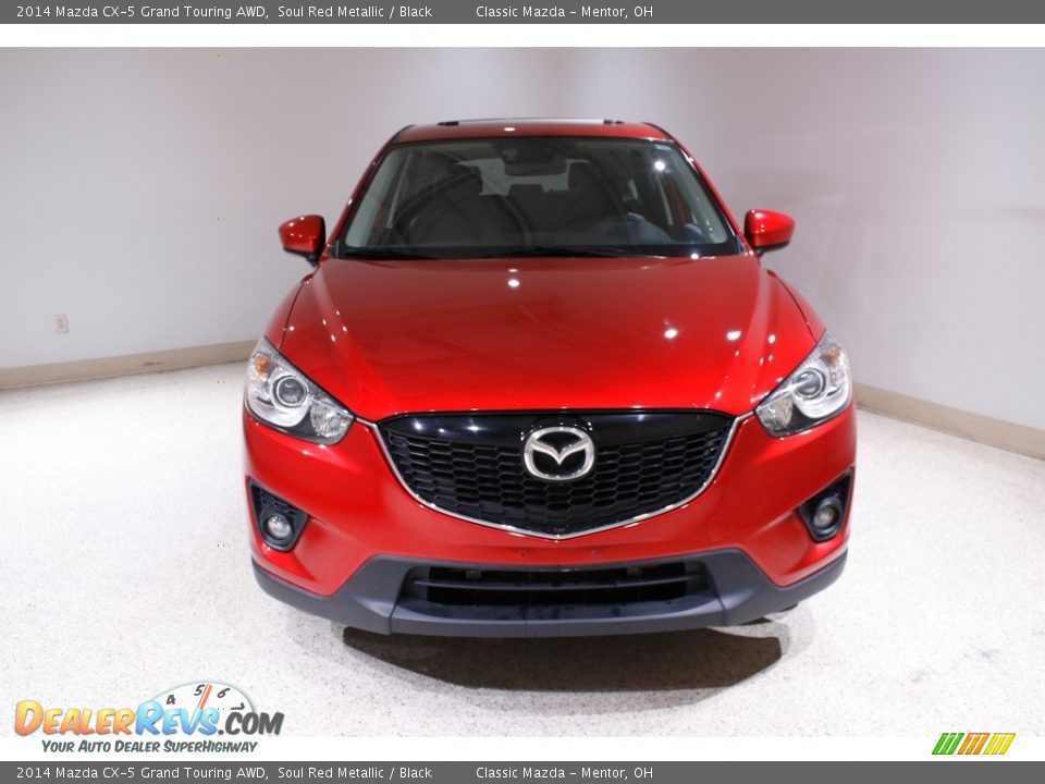 2014 Mazda CX-5 Grand Touring AWD Soul Red Metallic / Black Photo #2