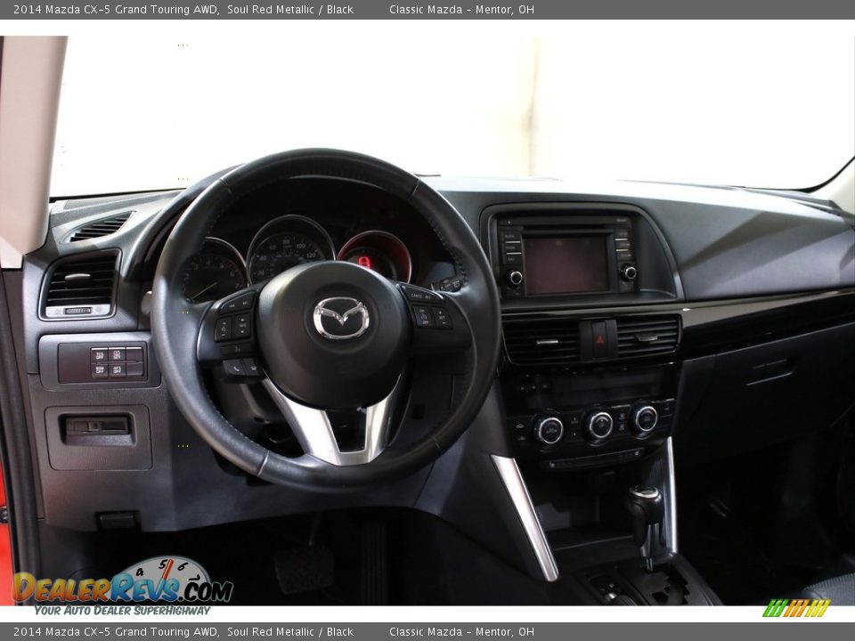 2014 Mazda CX-5 Grand Touring AWD Soul Red Metallic / Black Photo #6