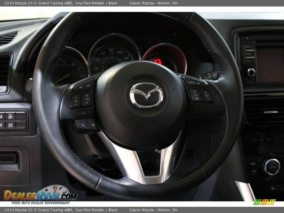 2014 Mazda CX-5 Grand Touring AWD Soul Red Metallic / Black Photo #7