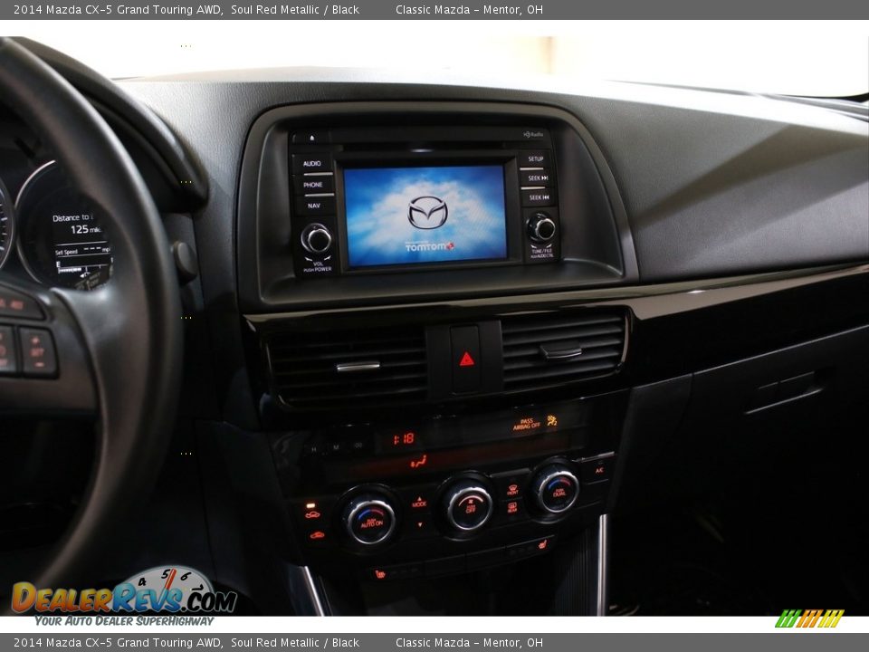 2014 Mazda CX-5 Grand Touring AWD Soul Red Metallic / Black Photo #9