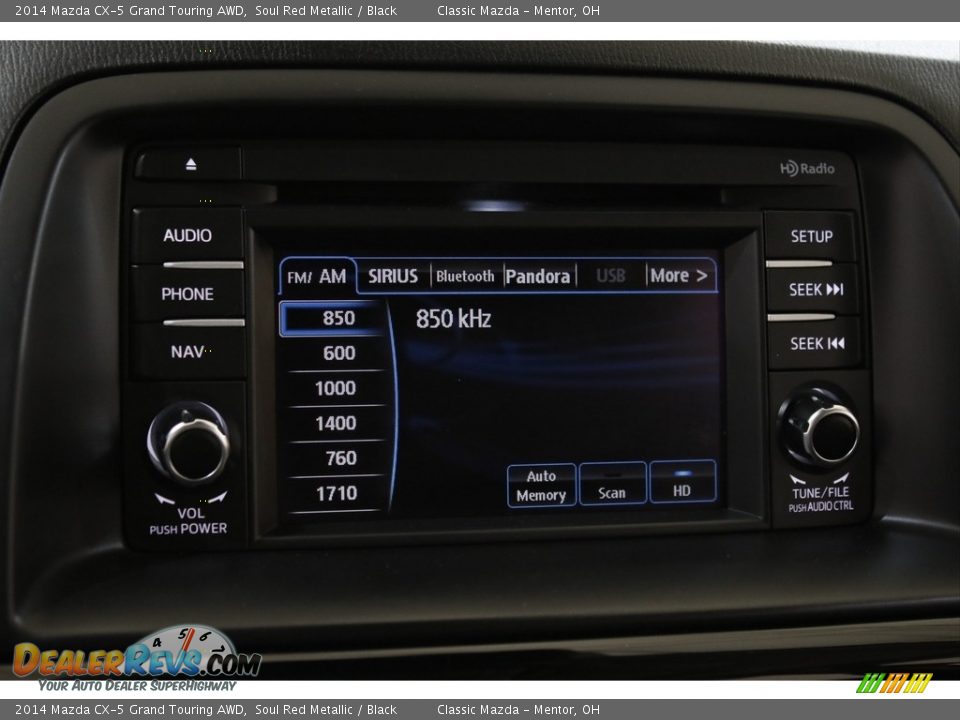 2014 Mazda CX-5 Grand Touring AWD Soul Red Metallic / Black Photo #10