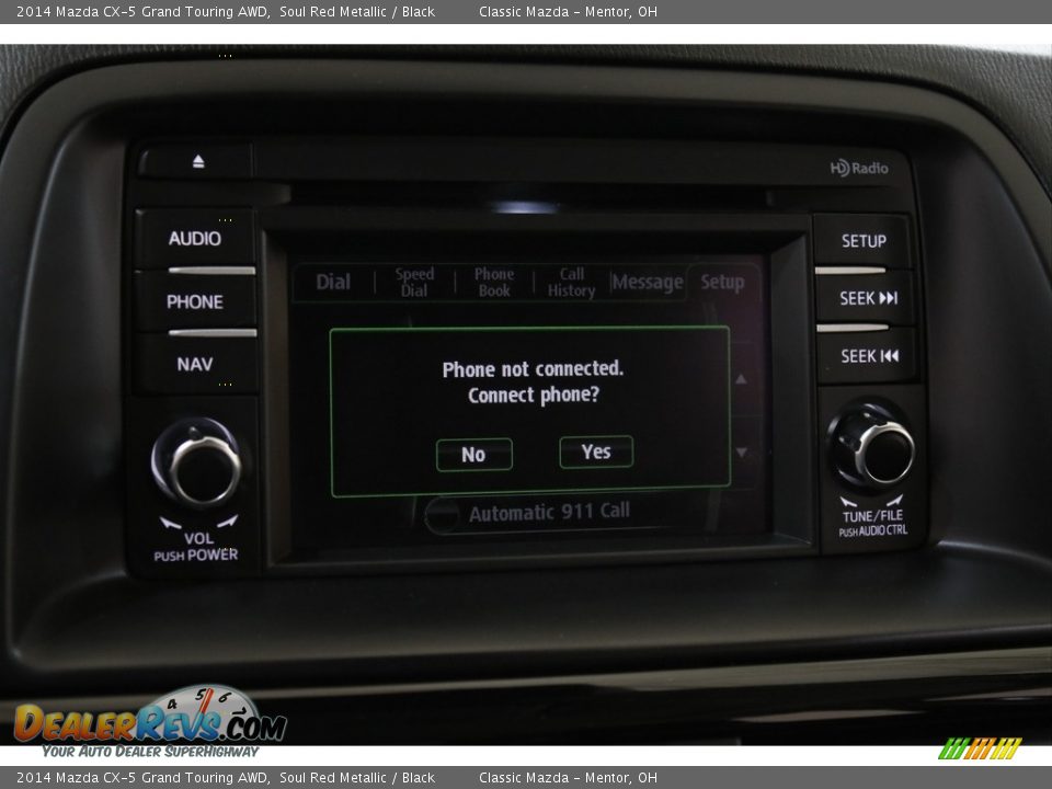 2014 Mazda CX-5 Grand Touring AWD Soul Red Metallic / Black Photo #11