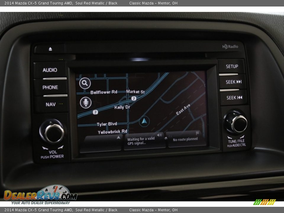2014 Mazda CX-5 Grand Touring AWD Soul Red Metallic / Black Photo #12
