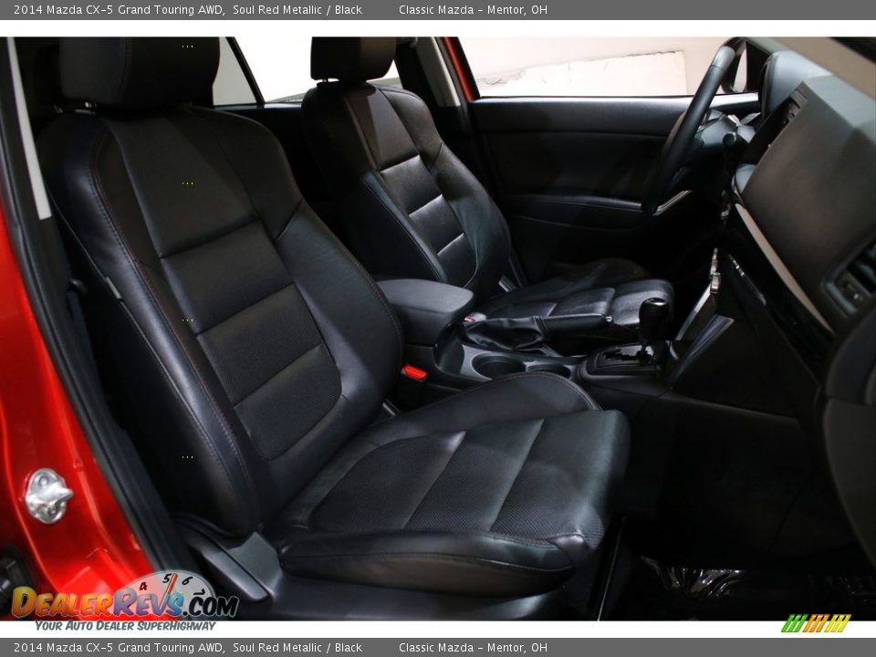 2014 Mazda CX-5 Grand Touring AWD Soul Red Metallic / Black Photo #16