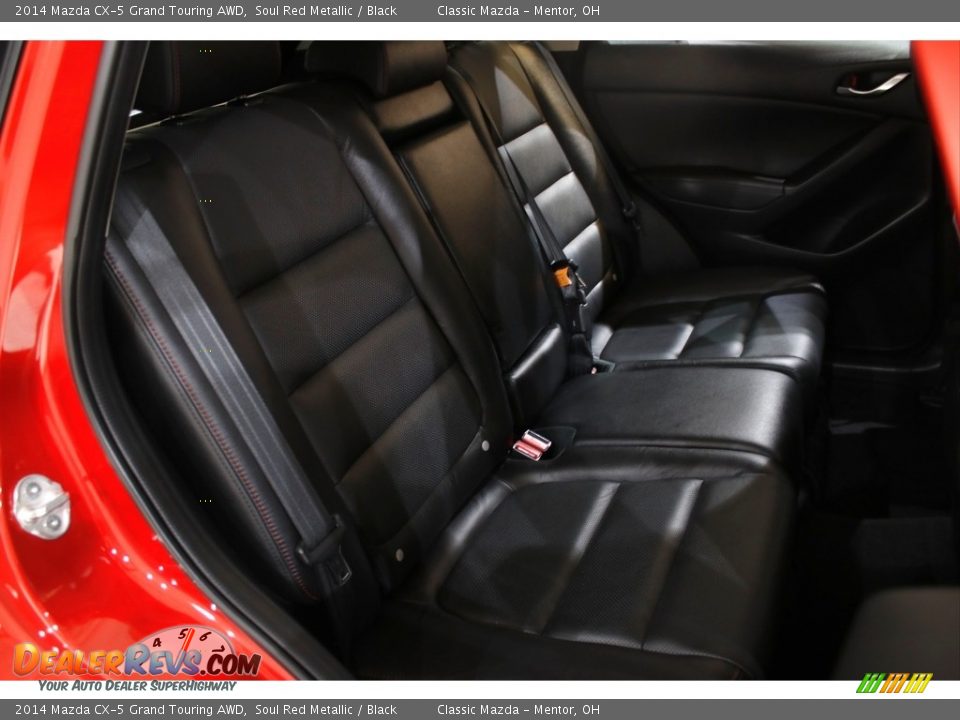 2014 Mazda CX-5 Grand Touring AWD Soul Red Metallic / Black Photo #17