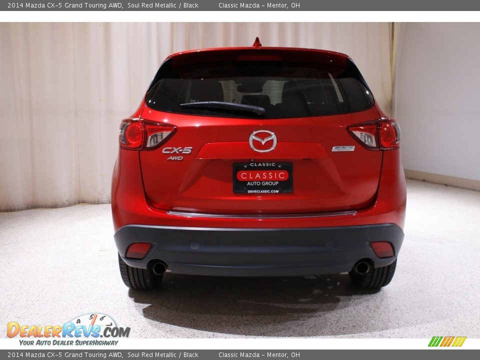 2014 Mazda CX-5 Grand Touring AWD Soul Red Metallic / Black Photo #19