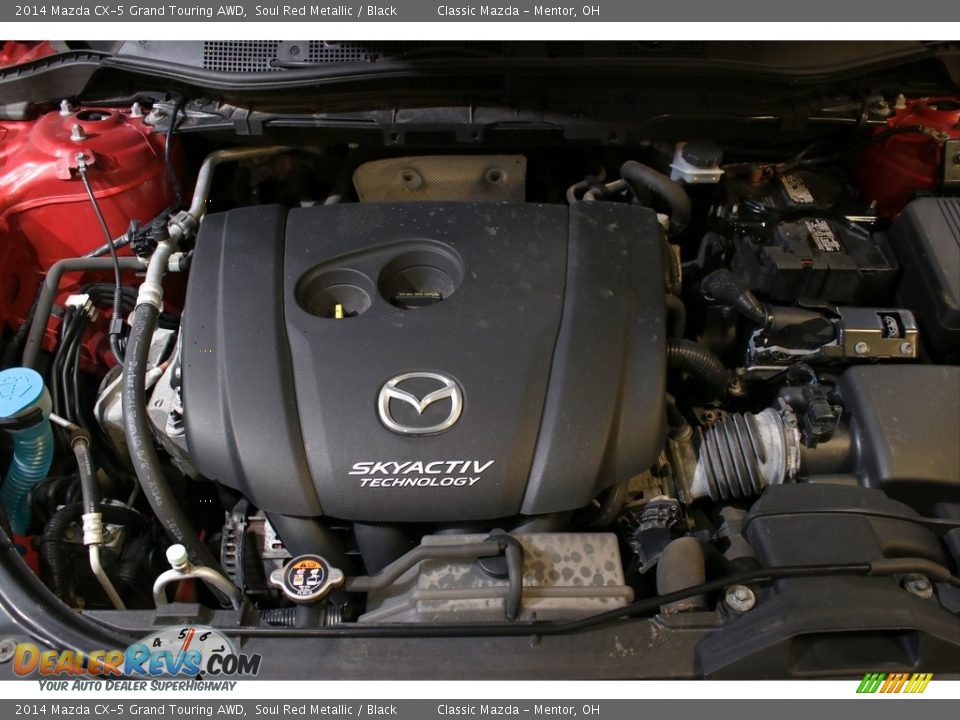 2014 Mazda CX-5 Grand Touring AWD Soul Red Metallic / Black Photo #20