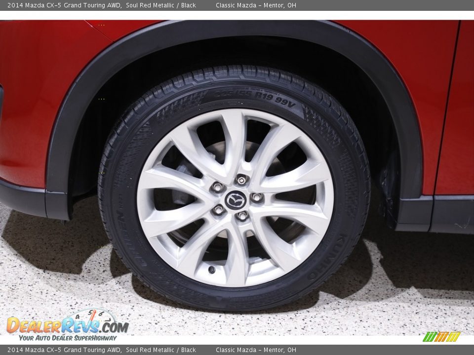 2014 Mazda CX-5 Grand Touring AWD Soul Red Metallic / Black Photo #21