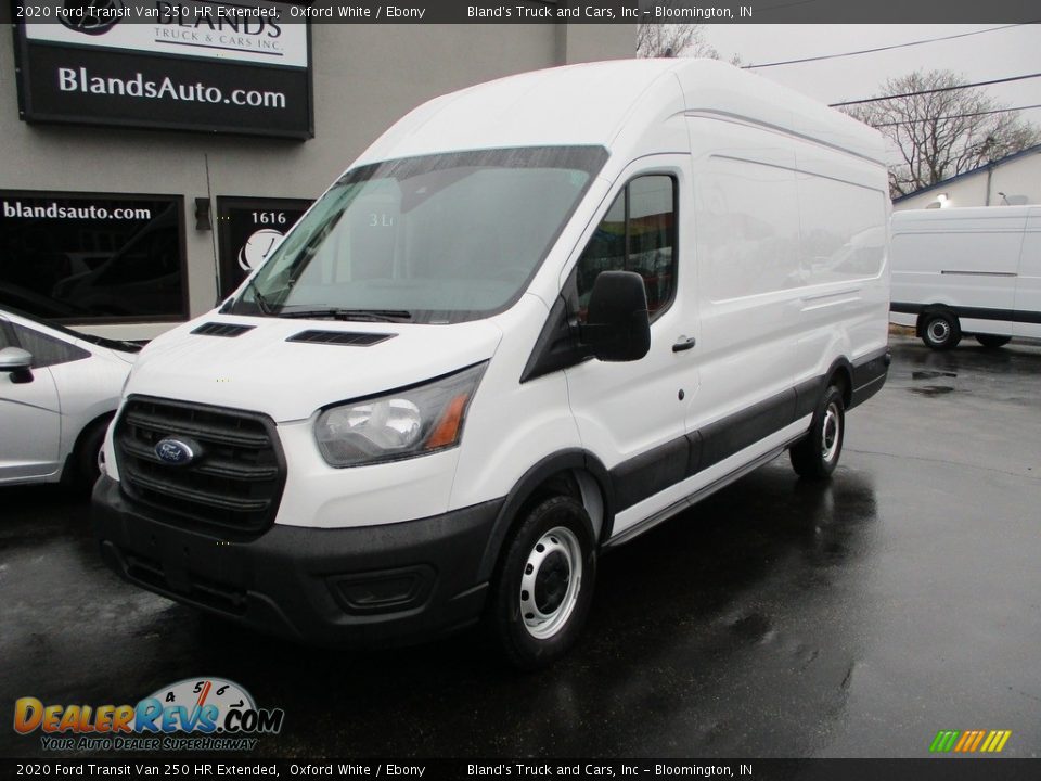 2020 Ford Transit Van 250 HR Extended Oxford White / Ebony Photo #2