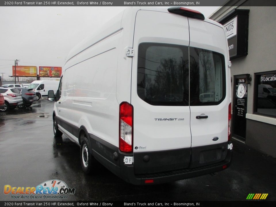 2020 Ford Transit Van 250 HR Extended Oxford White / Ebony Photo #3