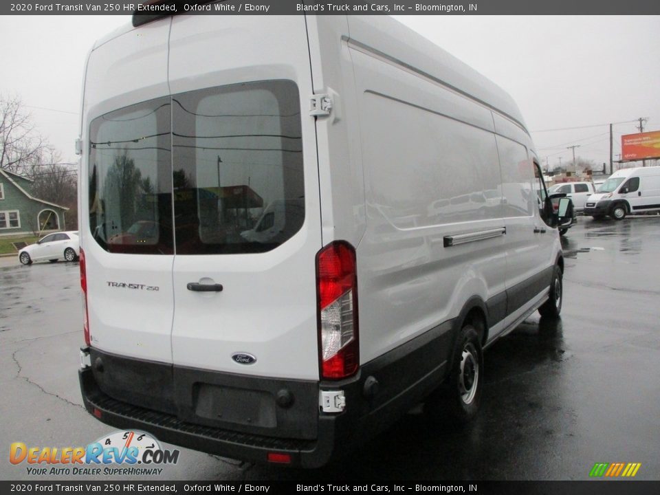 2020 Ford Transit Van 250 HR Extended Oxford White / Ebony Photo #4