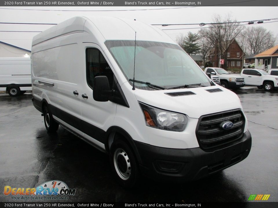 2020 Ford Transit Van 250 HR Extended Oxford White / Ebony Photo #5