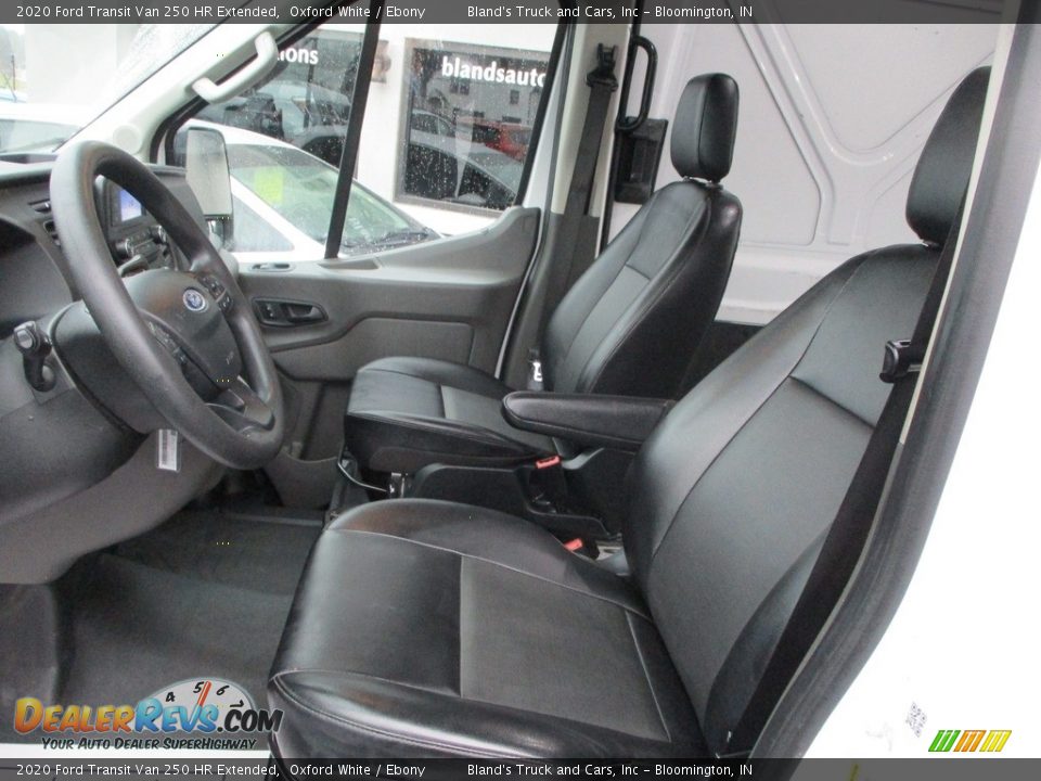 2020 Ford Transit Van 250 HR Extended Oxford White / Ebony Photo #7