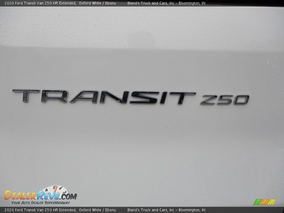 2020 Ford Transit Van 250 HR Extended Oxford White / Ebony Photo #24