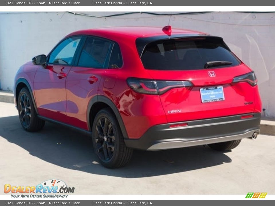 2023 Honda HR-V Sport Milano Red / Black Photo #2