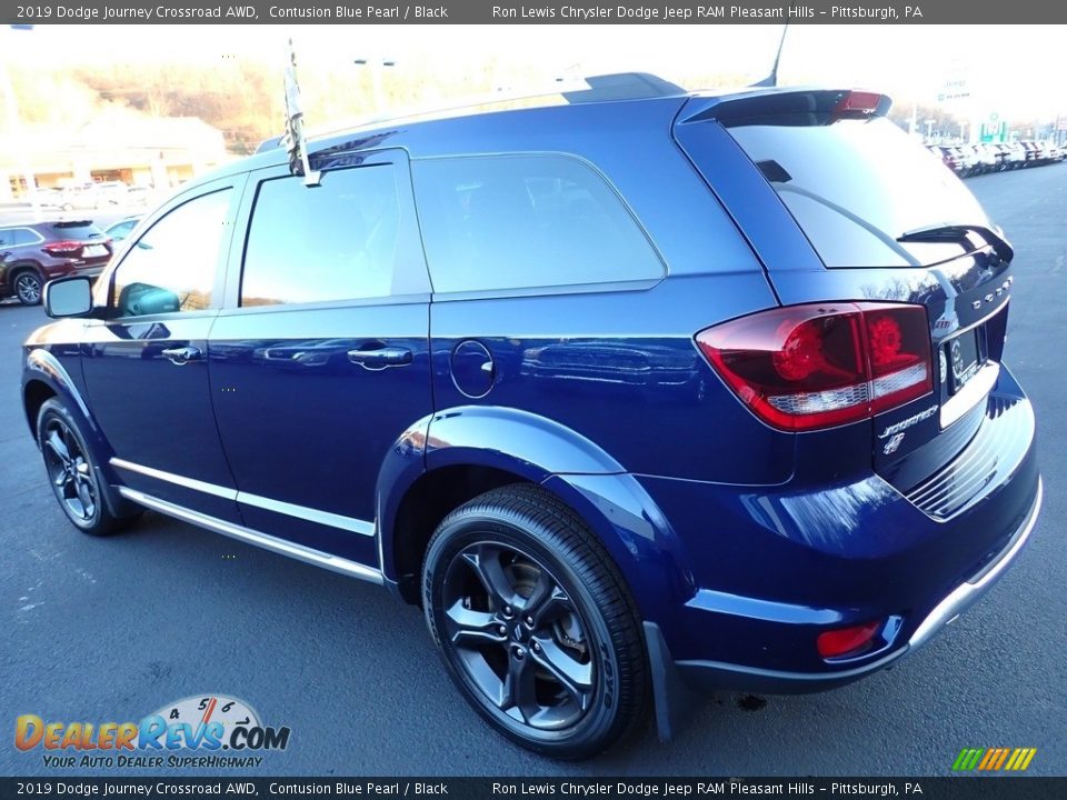 2019 Dodge Journey Crossroad AWD Contusion Blue Pearl / Black Photo #3