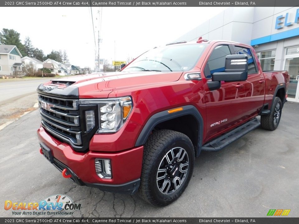 2023 GMC Sierra 2500HD AT4 Crew Cab 4x4 Cayenne Red Tintcoat / Jet Black w/Kalahari Accents Photo #2