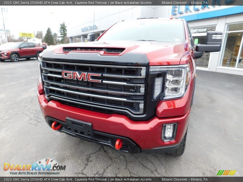 2023 GMC Sierra 2500HD AT4 Crew Cab 4x4 Cayenne Red Tintcoat / Jet Black w/Kalahari Accents Photo #3