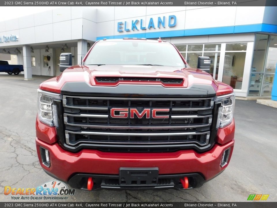 2023 GMC Sierra 2500HD AT4 Crew Cab 4x4 Cayenne Red Tintcoat / Jet Black w/Kalahari Accents Photo #4