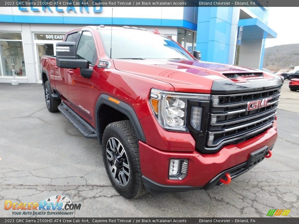 2023 GMC Sierra 2500HD AT4 Crew Cab 4x4 Cayenne Red Tintcoat / Jet Black w/Kalahari Accents Photo #5