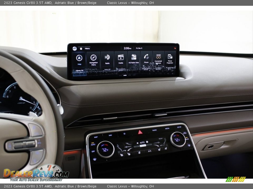 Controls of 2023 Genesis GV80 3.5T AWD Photo #9