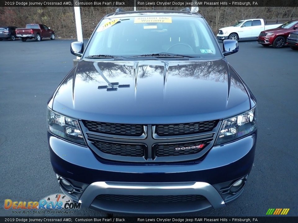 2019 Dodge Journey Crossroad AWD Contusion Blue Pearl / Black Photo #9