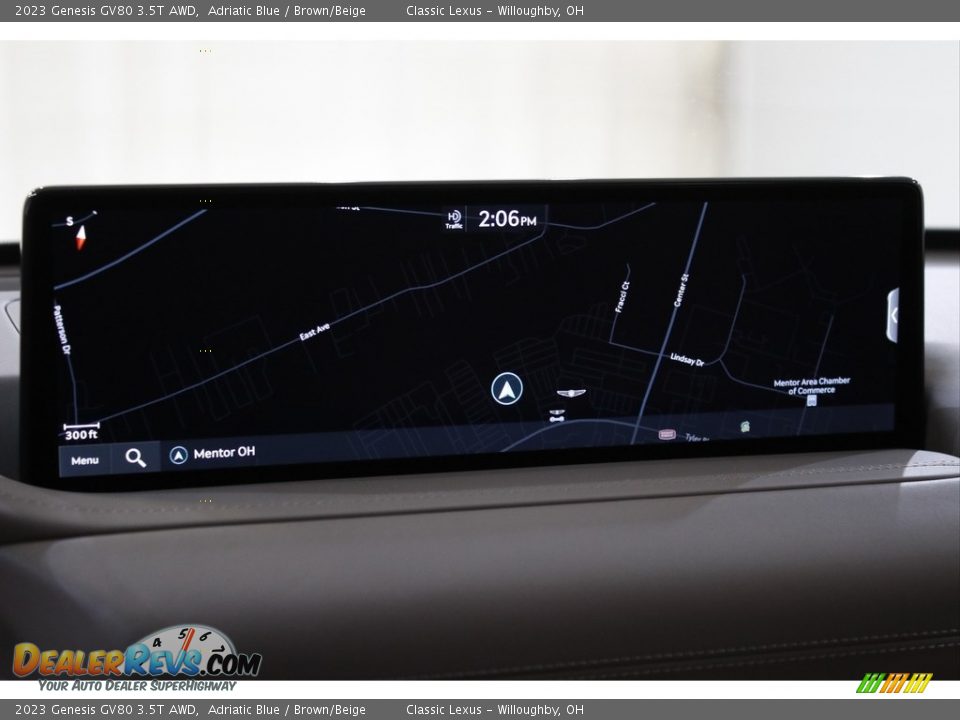 Navigation of 2023 Genesis GV80 3.5T AWD Photo #10